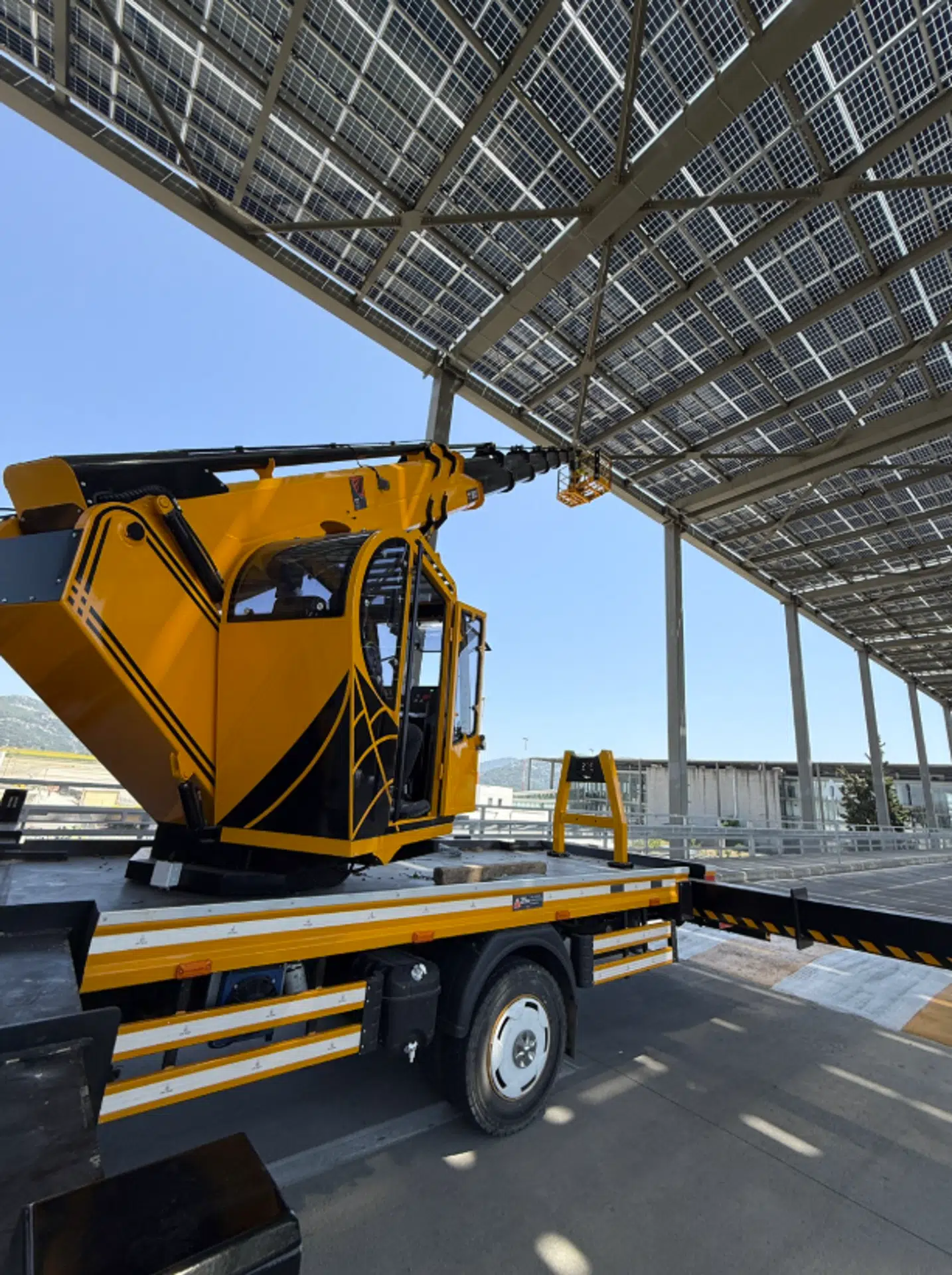 30M Sepetli Platform (Tam Oransal)